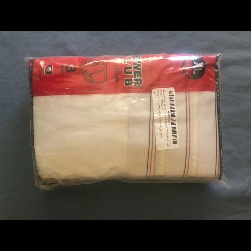 New Power Club tighty whities pack of 6 - Picture 1 of 6